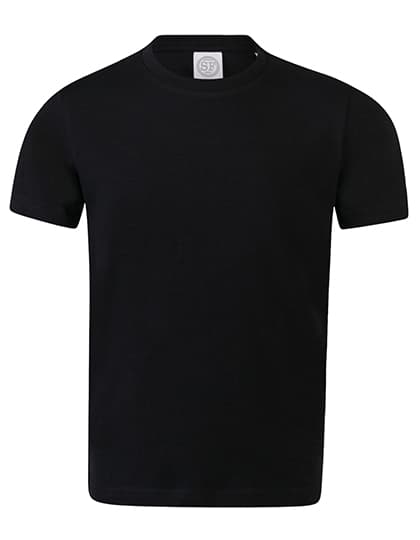 Kids´ Feel Good Stretch T — Black