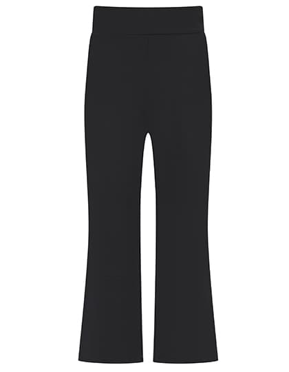Kids´ Flared Leggings — Black