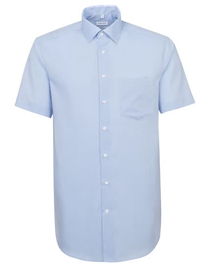 Men´s Shirt Regular Fit Short Sleeve — Light Blue