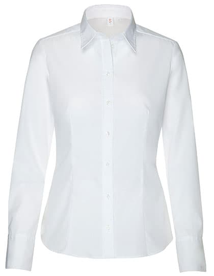 Women´s Blouse Regular Fit Long Sleeve — White