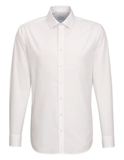 Men´s Shirt Slim Fit Extra Longsleeve — White