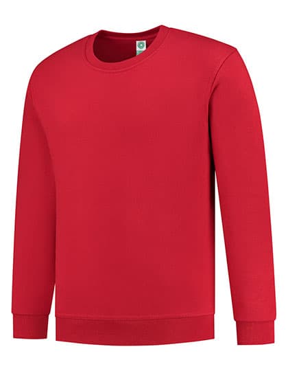 Unisex Crew Neck Sweat — Bright Red