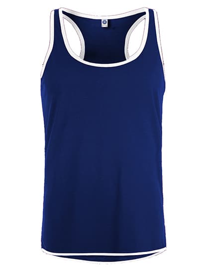 Men´s Contrast Sports Vest — Deep Royal