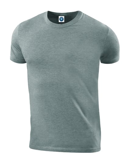 Hefty Tee — Heather Grey