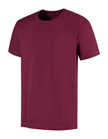 Unisex Organic Cotton Relaxed Fit T-Shirt — Bordeaux