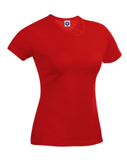 Ladies´ Performance T-Shirt — Bright Red