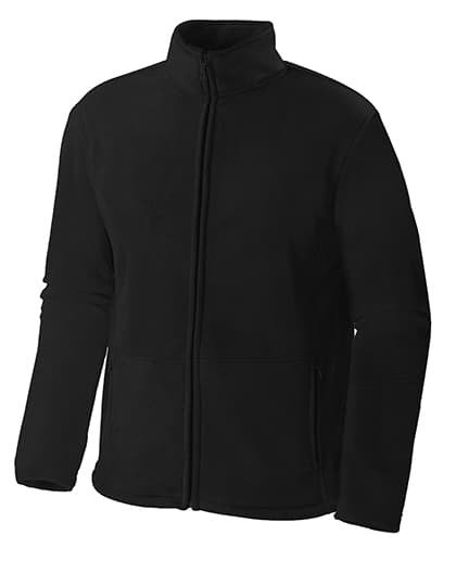 Men´s Full Zip Fleece Jacket — Black