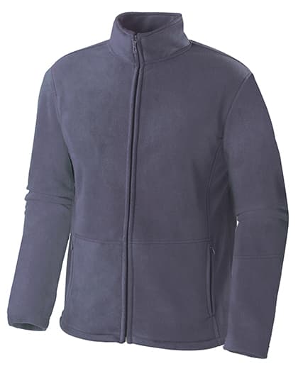 Men´s Full Zip Fleece Jacket — Charcoal