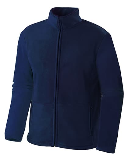 Men´s Full Zip Fleece Jacket — Navy Blue