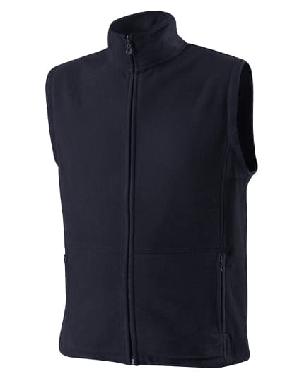 Fleece Body Warmer — Black