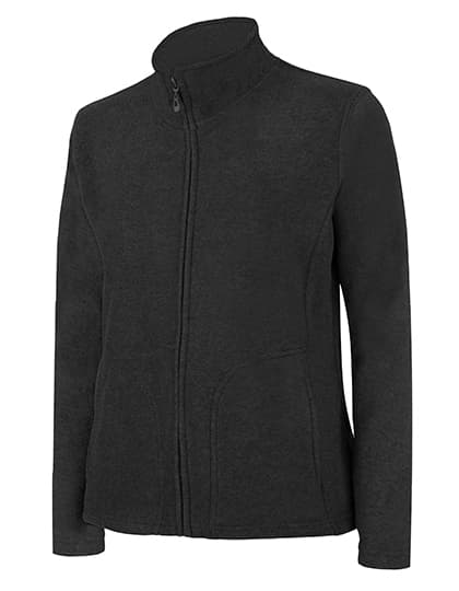 Ladies´ Full Zip Fleece Jacket — Black
