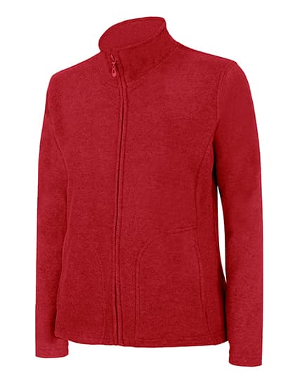 Ladies´ Full Zip Fleece Jacket — Bright Red