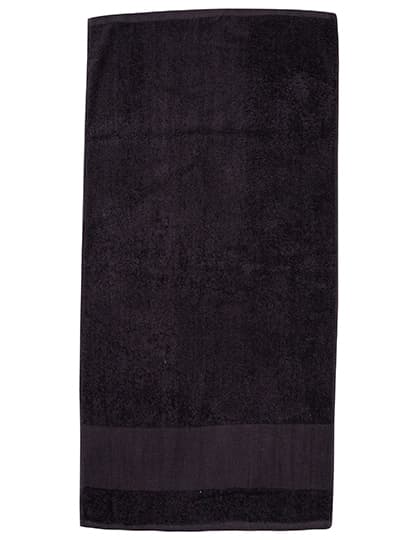 Printable Bath Towel — Black