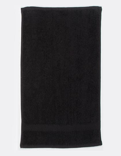 Luxury Guest Towel — Black