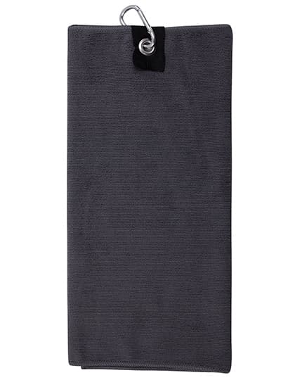 Microfibre Golf Towel — Steel Grey