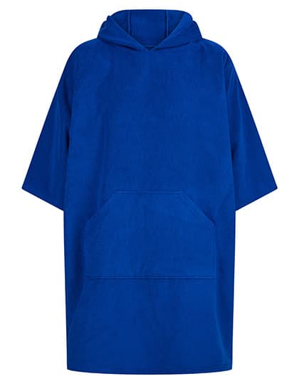 Adults´ Towelling Poncho — Royal