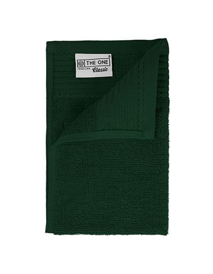 Classic Guest Towel — Dark Green