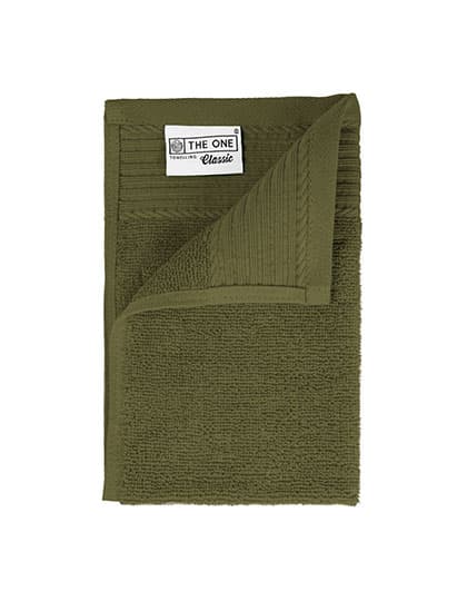 Classic Guest Towel — Olive Green