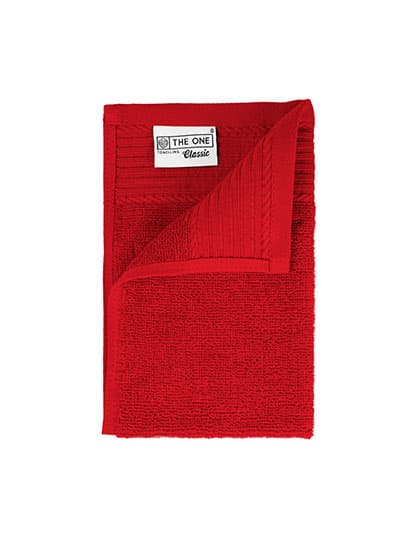 Classic Guest Towel — Red
