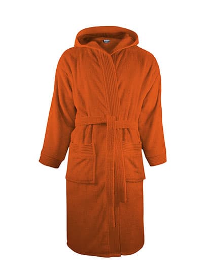 Bathrobe Hooded — Terra Spice