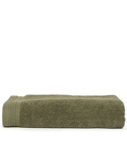 Organic Bath Towel — Olive Green