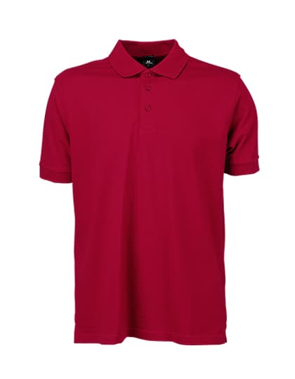 Men´s Luxury Stretch Polo — Deep Red