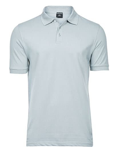 Men´s Luxury Stretch Polo — Ice Blue