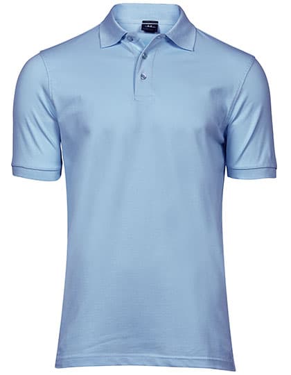 Men´s Luxury Stretch Polo — Light Blue