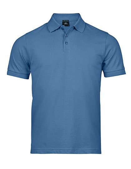 Men´s Luxury Stretch Polo — Ocean Blue