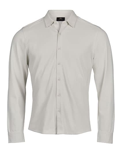 Luxury Stretch Shirt — Cement