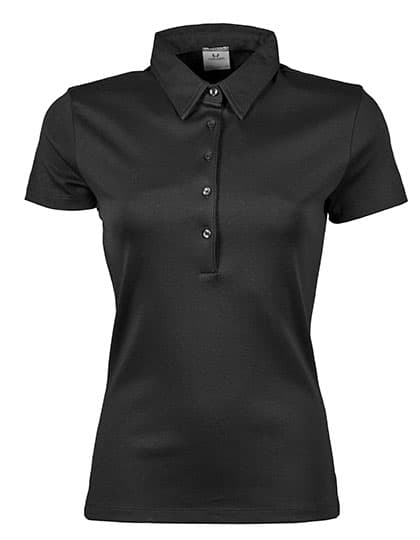 Women´s Pima Cotton Polo — Black