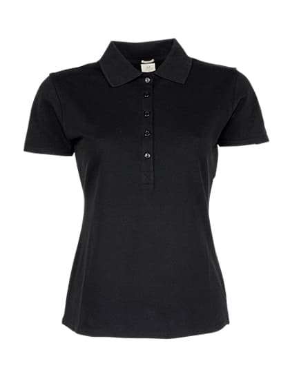Women´s Luxury Stretch Polo — Black