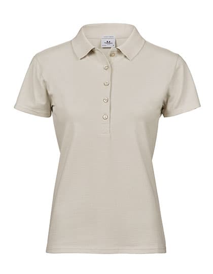 Women´s Luxury Stretch Polo — Cement