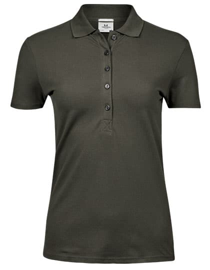 Women´s Luxury Stretch Polo — Deep Green