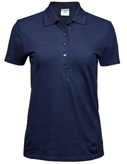 Women´s Luxury Stretch Polo — Denim