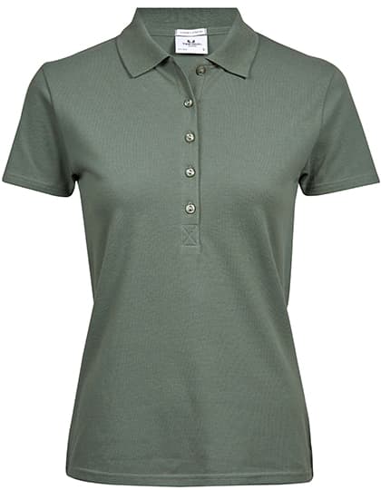 Women´s Luxury Stretch Polo — Leaf Green