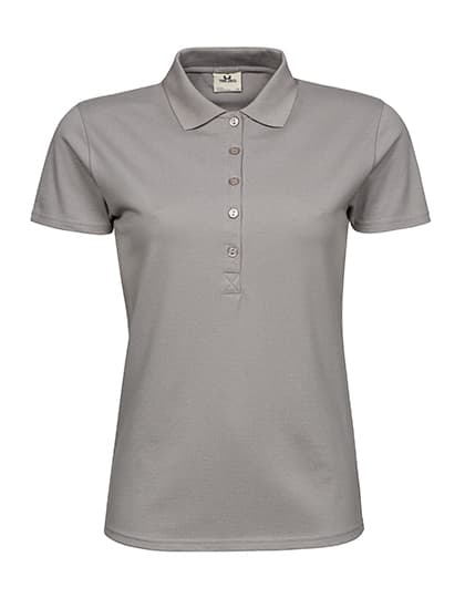 Women´s Luxury Stretch Polo — Stone