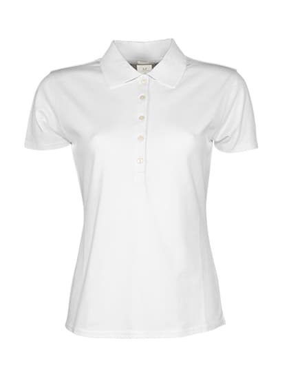 Women´s Luxury Stretch Polo — White