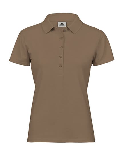 Women´s Luxury Stretch Polo — Wood