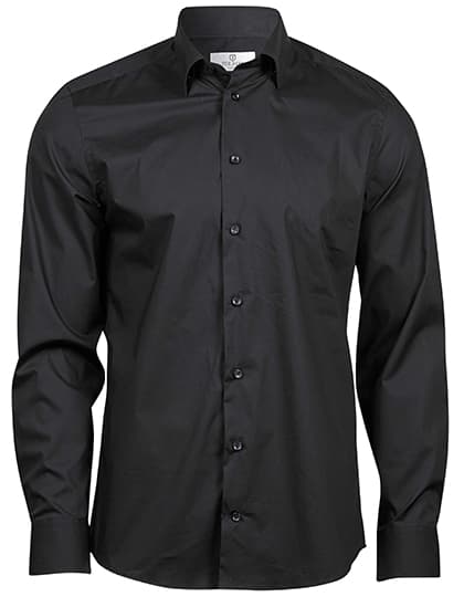 Stretch Luxury Shirt — Black