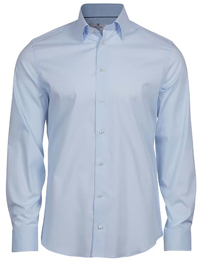 Stretch Luxury Shirt — Light Blue