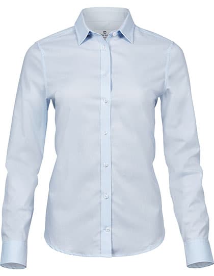 Women´s Stretch Luxury Shirt — Light Blue