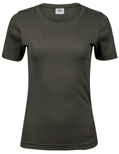 Women´s Interlock Tee — Deep Green