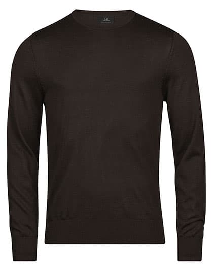 Men´s Crew Neck Sweater — Mocha