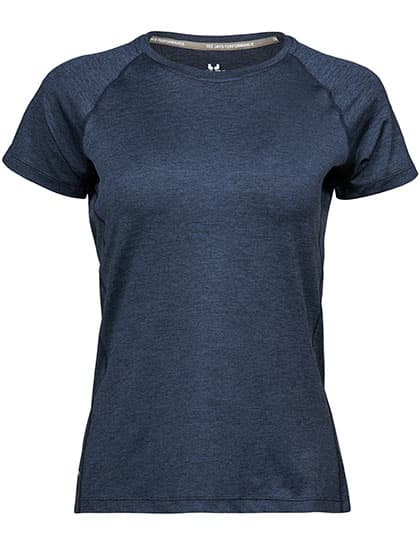 Women´s CoolDry Tee — Navy Melange