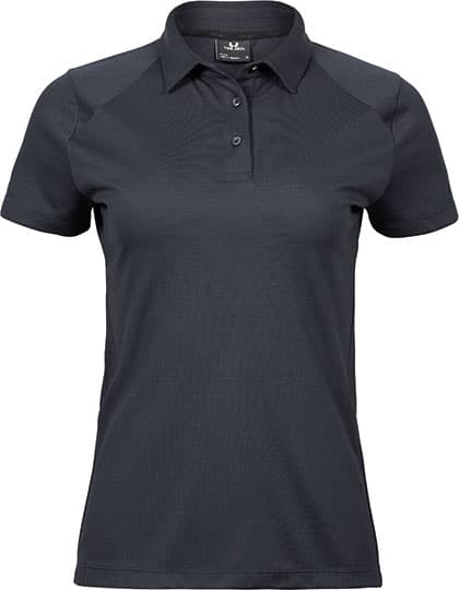 Women´s Luxury Sport Polo — Dark Grey (Solid)