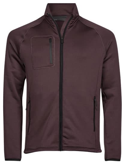 Stretch Fleece Jacket — Grape