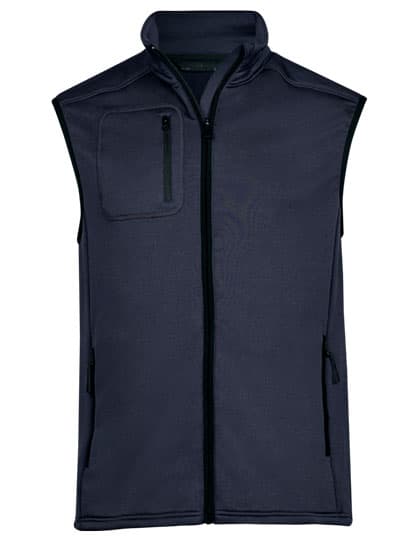 Stretch Fleece Bodywarmer — Navy