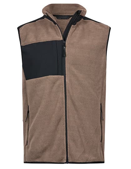 Mountain Fleece Bodywarmer — Clay