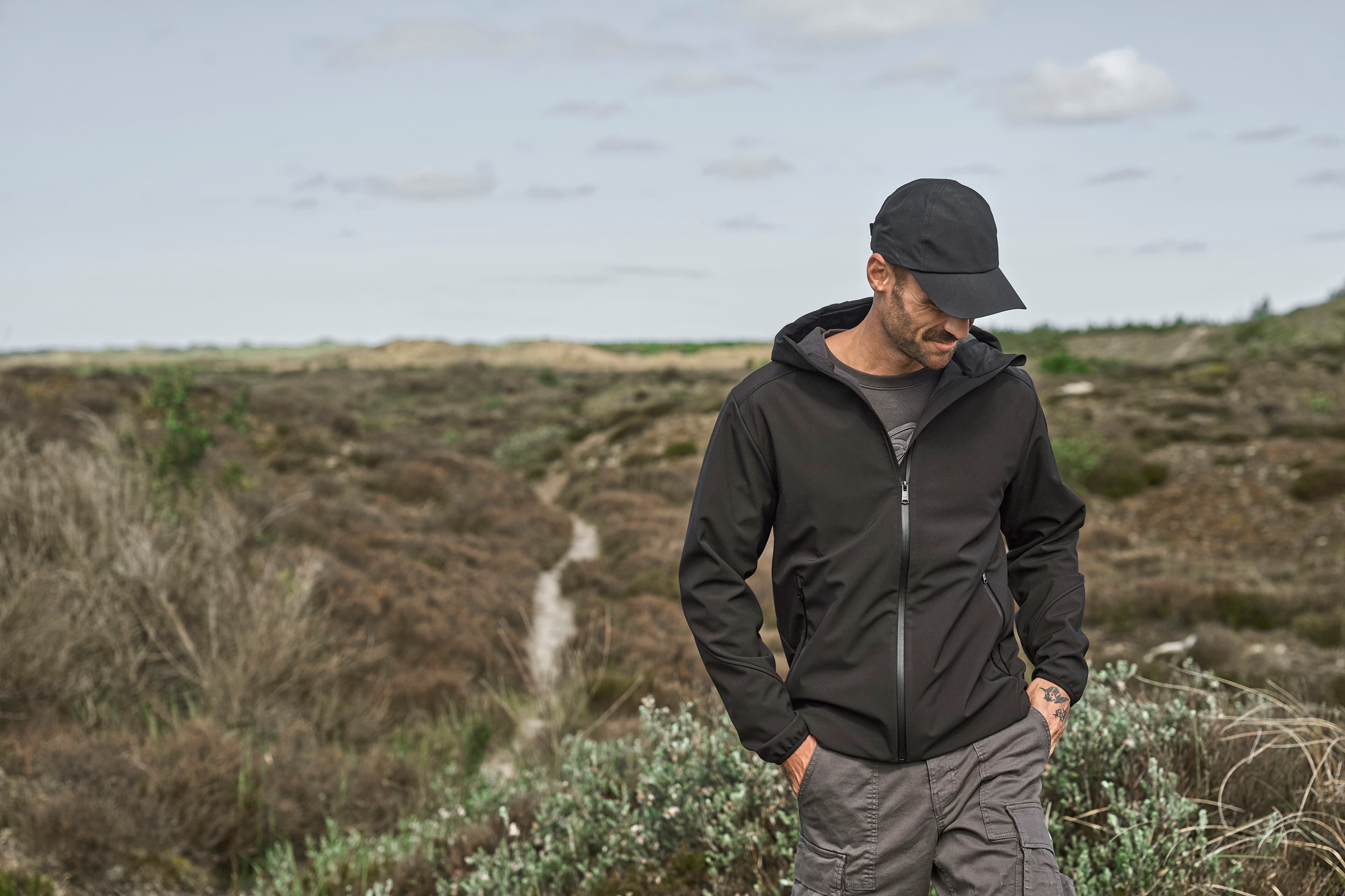 Hooded Performance Softshell Jacket